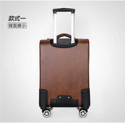 廠家直銷商務拉桿箱旅行箱 萬向輪登機皮箱行李箱定做 pu軟箱批發